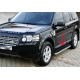  Боковые пороги (BlackLine) для Land Rover Discovery III/IV 2004+ (Erkul, bra048.bkl193)