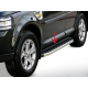  Боковые пороги (BlackLine) для Peugeot 4008 2012+ (Erkul, bra065.blk183)