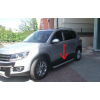  Боковые пороги (BlackLine) для Volkswagen Tiguan 2007-2016 (Erkul, bra119.bkl173)