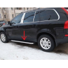  Боковые пороги (BlackLine) для Volvo XC90 2015+ (Erkul, bra114.bkl193)