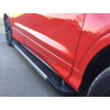  Боковые пороги (RedLine V1) для Ford Custom Tourneo (длинная база) 2013+ (Erkul, bra023.rln1243)