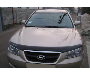  Дефлектор капота для Hyundai Sonata (NF) 2005-2008 (Novline, NLD.SHYNF0612)