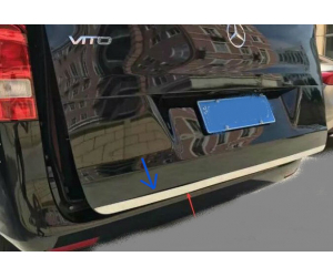  Хром накладка на кромку багажника для Mercedes Vito (W447) 2014+ (ASP, OUBW44737-10)
