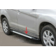  Боковые пороги (Line) для Fiat 500L 2012+ (Erkul, bra016.lin183)