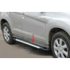  Боковые пороги (Line) для Mazda BT-50 2007-2012 (Erkul, 17644)