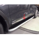  Боковые пороги (Tayga Grey) для Mazda CX-3 2015+ (Erkul, 33679)