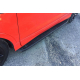  Боковые пороги (Tayga Black) для Renault Trafic (короткая база) 2015+ (Erkul, 29350)