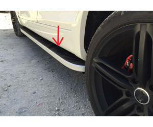  Боковые пороги (Tayga) для Nissan Murano 2008-2014 (Erkul, bra070.tag173)