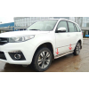  Боковые пороги (D51) для Chery Tiggo 3 2014+ (ST-LINE, CHBT.10.S2-01.5)