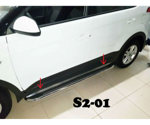  Боковые пороги (D60) для Hyundai Creta 2014+ (ST-LINE, HNCR.14.S2-01.6)