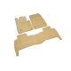  Коврики в салон (Бежевые Premium, к-кт. 3 шт.) для Toyota Land Cruiser 200 (5 мест) 2007-2012 (AVTM, BGLX1634)