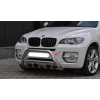  Защита переднего бампера (кенгурятник, D51) BMW X6 2006-2013 (St-line, BMX6.06.F1-03.5)