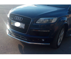  Защита переднего бампера (D60) для Audi Q7 2006+ (St-line, ADQ7.05.F3-05.6)