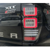  Задняя светодиодная оптика (задние фонари) для Ford Ranger (T6/T7) 2012+ (JUNYAN, YAB-RG-0283)