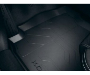  Оригинальные коврики в салон (с бортиком, к-кт 4 шт.) для Renault Koleos 2016+ (Renault, 8201665641)
