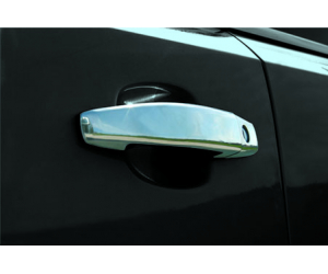  Накладки на дверные ручки (нерж.) для Chevrolet Aveo 2011+ (Omsa Prime, 5210041)