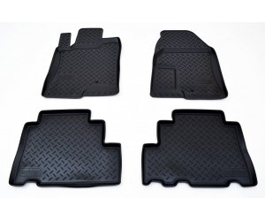  Kоврики в салон (к-кт 4 шт.) для Chevrolet Captiva/ Opel Antara 2007-2012 (NorPlast, NPL-Po-12-08)