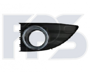  Решетка в бампер (правая, с хромом) для Renault Fluence 2010-2013 (Avtm, 5628912)