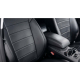  Чехлы в салон (Эко-кожа, черные) для Toyota Camry (v50) 2012+ (Seintex, 85476)