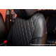  Чехлы в салон (Эко-кожа, ромб/c задн. поддержк.) для Mitsubishi Lancer X Sd 2007-2011 (Seintex, 88910)