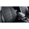  Чехлы в салон (Эко-кожа, черные/серый) для Mazda CX-5 II 2017+ (Seintex, 90307)