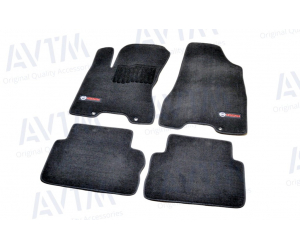  Коврики в салон (Premium, к-кт. 5 шт.) для Nissan X-Trail (T31) 2007-2014 (Avtm, BLCLX1433)