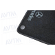  Коврики в салон (к-кт. 5 шт.) для Mercedes C-Class (C203) 2001-2007 (Avtm, BLCCR1335)