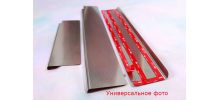  Накладки на пороги (Elite) для Dodge Journey 2008-2011 (Nata-Niko, PE-DO03)