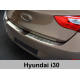  Накладка на задний бампер (полированная) для Hyundai i30 5d 2012-2016 (Avisa, 35628)