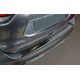  Накладка на задний бампер (черный сатин.) для Nissan X-Trail III (T32) FL 2017+ (Avisa, 45139)