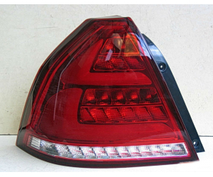  Задняя светодиодная оптика (задние фонари) для Chevrolet Aveo (T250)/ ZAZ Vida/ Ravon Nexia 2006+ (Junyan, CPCVAV250R)