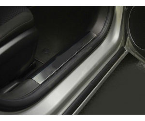  Накладка на внутренний пластик порогов для Renault Koleos II 2016+ (Nata-Niko, PV-RE37)