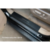  Накладка на внутренний пластик порогов (карбон) для Fiat Freemont 2011+ (Nata-Niko, PVK-FI11)