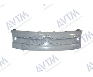  Решетка радиатора (внешняя, верхняя без хром. накладки) для Citroen Berlingo 2008-2012 (Avtm, 182035990)