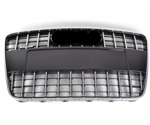  Решетка радиатора (черн глянец, без эмблемы) для Audi Q7 2010-2015 (Avtm, 531186502)