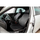  Чехлы в салон (Эко-кожа, ромб/черные) для Mitsubishi Lancer IX Sd 2003-2010 (Seintex, 88944)
