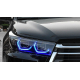  Передняя альтернативная оптика (Дхо, Full Led) для Toyota Highlander (XU50) 2017+ (Junyan, TY025-B6WL1-BL2)