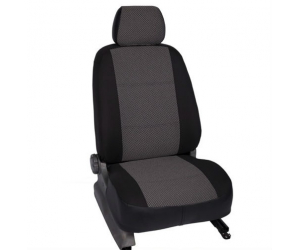  Чехлы в салон (Жаккард, темно-серый) для Hyundai Sonata VII 2015+ (Seintex, 88197)