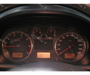  Кольца в щиток приборов (алюм., 4 шт.) для Seat Leon I / Toledo II / Cordoba I Fl / Ibiza II Fl 1999+ (Dido-tuning, 11seatleo1)