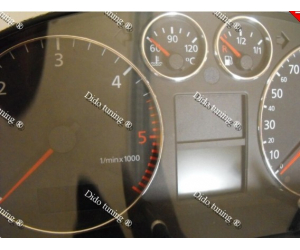  Кольца в щиток приборов (алюм., 4 шт.) для Audi A4 (B5) 1994-2001 (Dido-tuning, 61audia4)