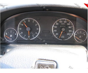  Кольца в щиток приборов (алюм., 4 шт.) для Fiat Scudo/Peugeot 405/Citroën Evasion 1992+ (Dido-tuning, 21fiatscud)