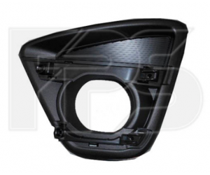  Решетка в бампер (левая, с отв. п/тум. без хром молдинг) для Mazda Cx-5 2015-2016 (Avtm, 4421913)