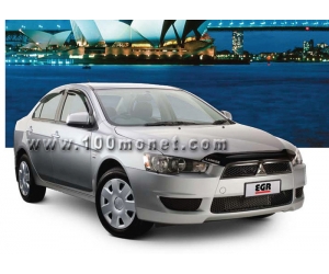  Дефлекторы окон для Mitsubishi Lancer 2007+ (EGR, 92460030B)