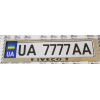 Рамка под номерной знак (хром, с черной надписью Iveco) (st-line, iveco.01) Рамка под номерной знак (хром, с черной надписью Iveco) (st-line, iveco.01)