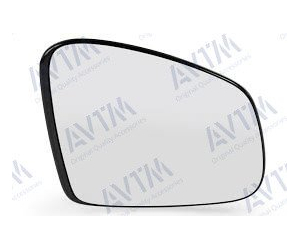  Вкладыш в боковое зеркало (правый, выпукл., с подогр.) для Smart Fortwo/Forfour/Renault Twingo III 2014+ (Avtm, 186432191)