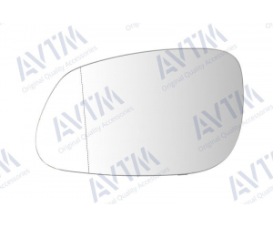  Вкладыш в боковое зеркало (левый, асферич., с подогр.) для Porsche Cayenne 2002-2007 (Avtm, 186471815)
