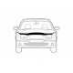  Дефлектор капота для Lexus LX470 1998-2007 (Novline, NLD.SLLX4709812)