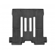  Коврик в салон (с бортиком, задние, черные, 2+3 ряд) для Kia Sedona (8 мест) 2015+ (Weathertech, 447092)