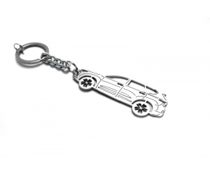  Брелок STEEL для ключей Hyundai SantaFe IV 2019+ (Awa, STEEL-HY-Santa4)