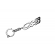  Брелок STEEL для ключей Mazda CX-5 2012+ (Awa, steel-mz-cx5-LOG)